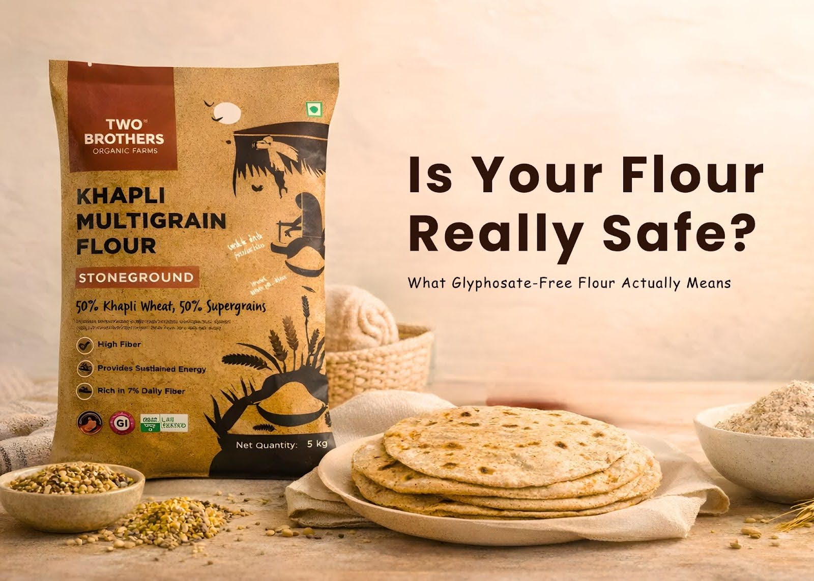 Is Your Flour Really Safe? What Glyphosate-Free Flour Actually Means