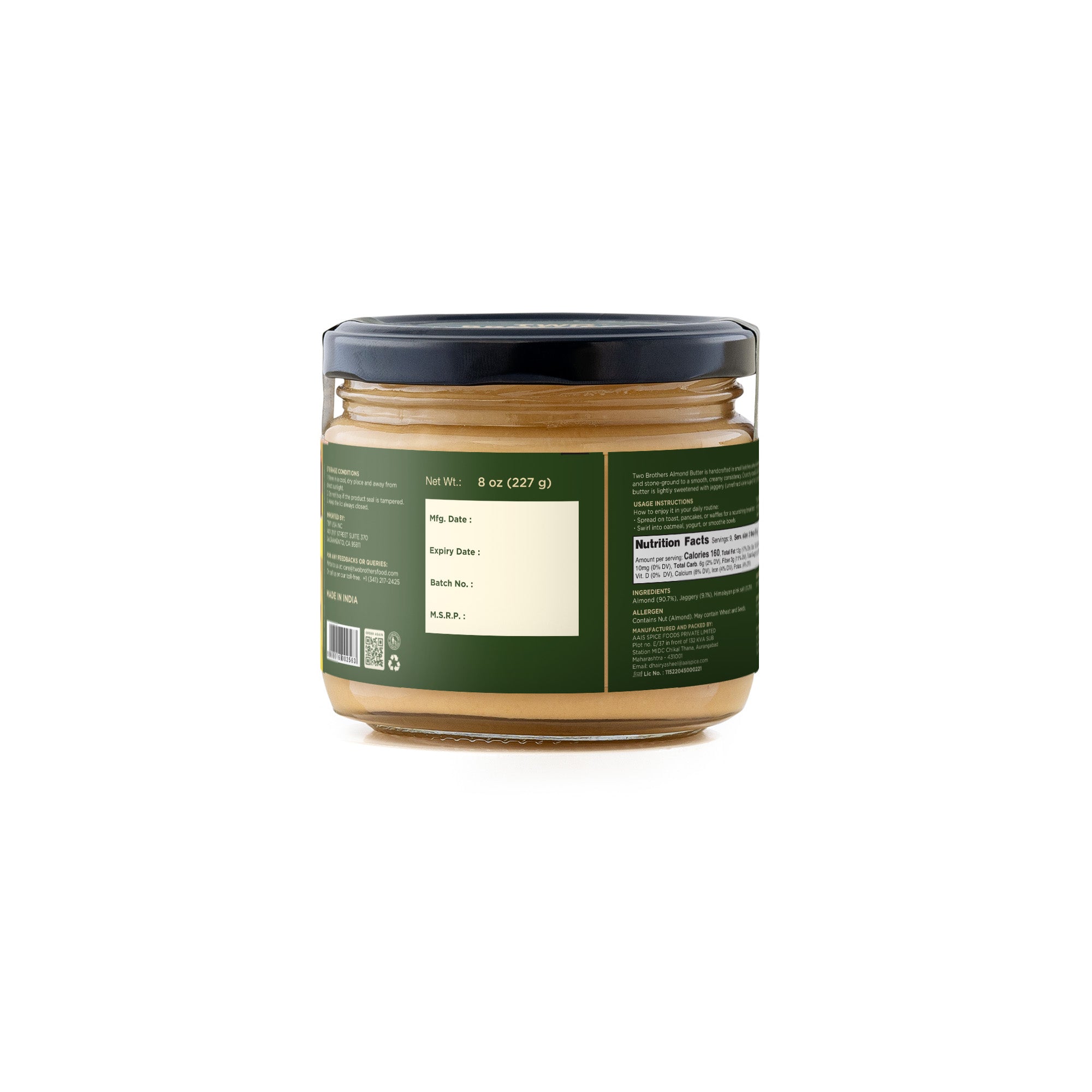 Almond Butter with Jaggery