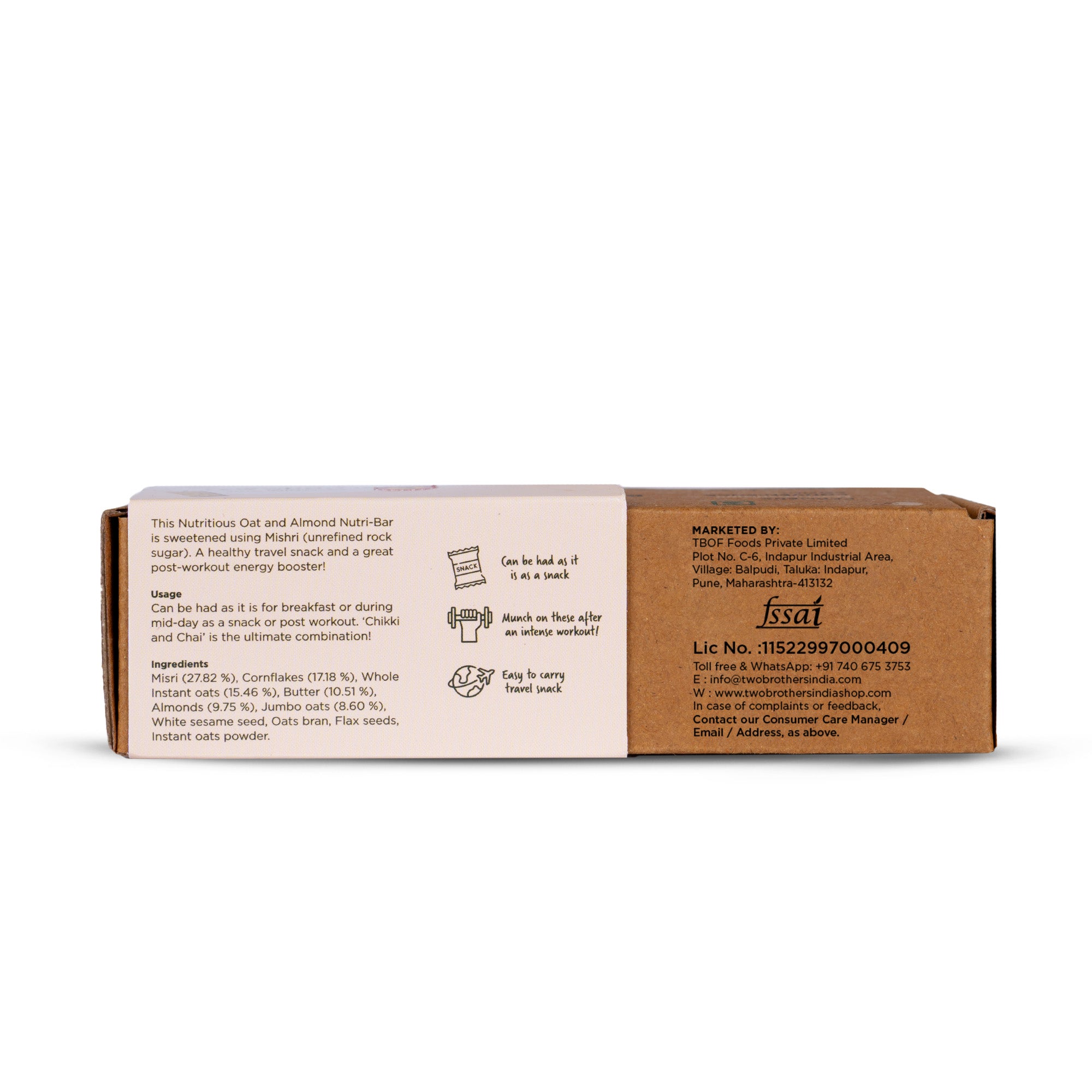 Buy Almond Oat & Mishri Nutri bar