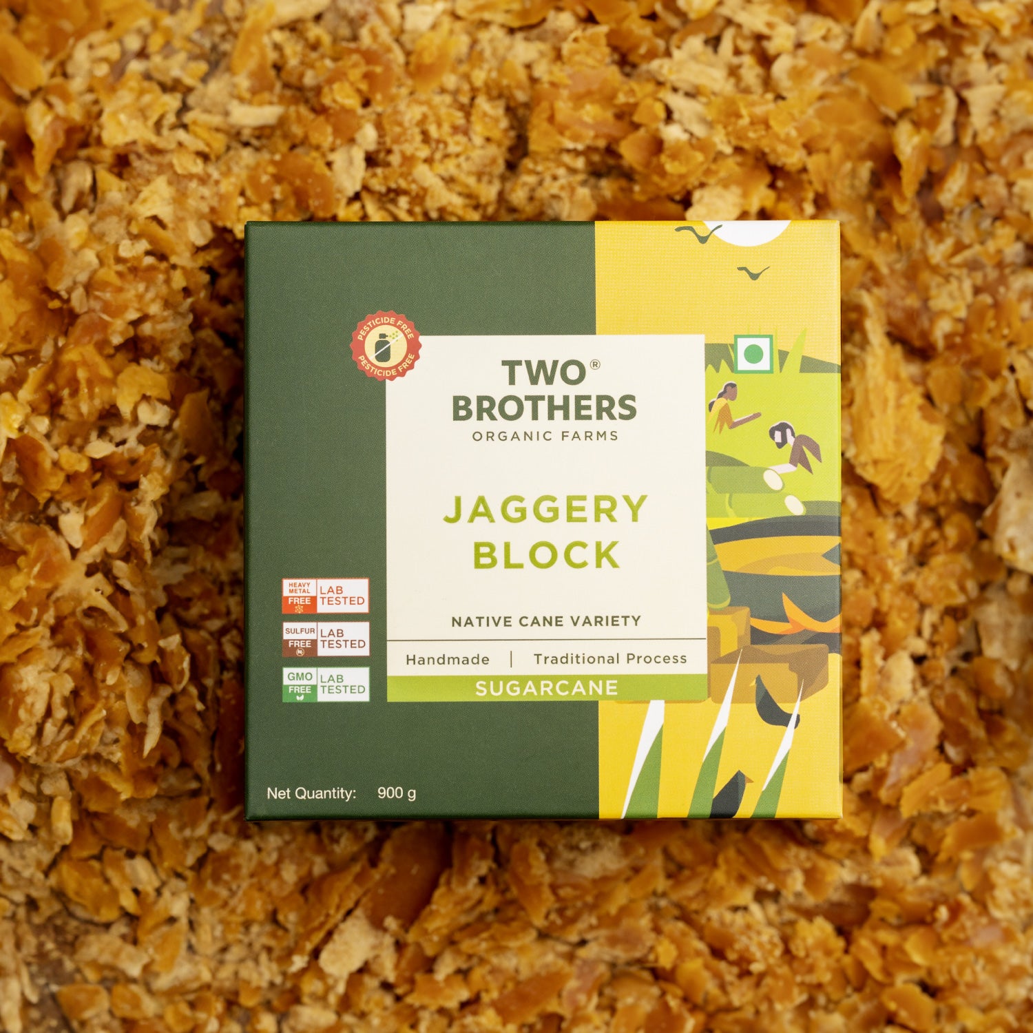 Buy Sugarcane Jaggery Block Online for the Best Price