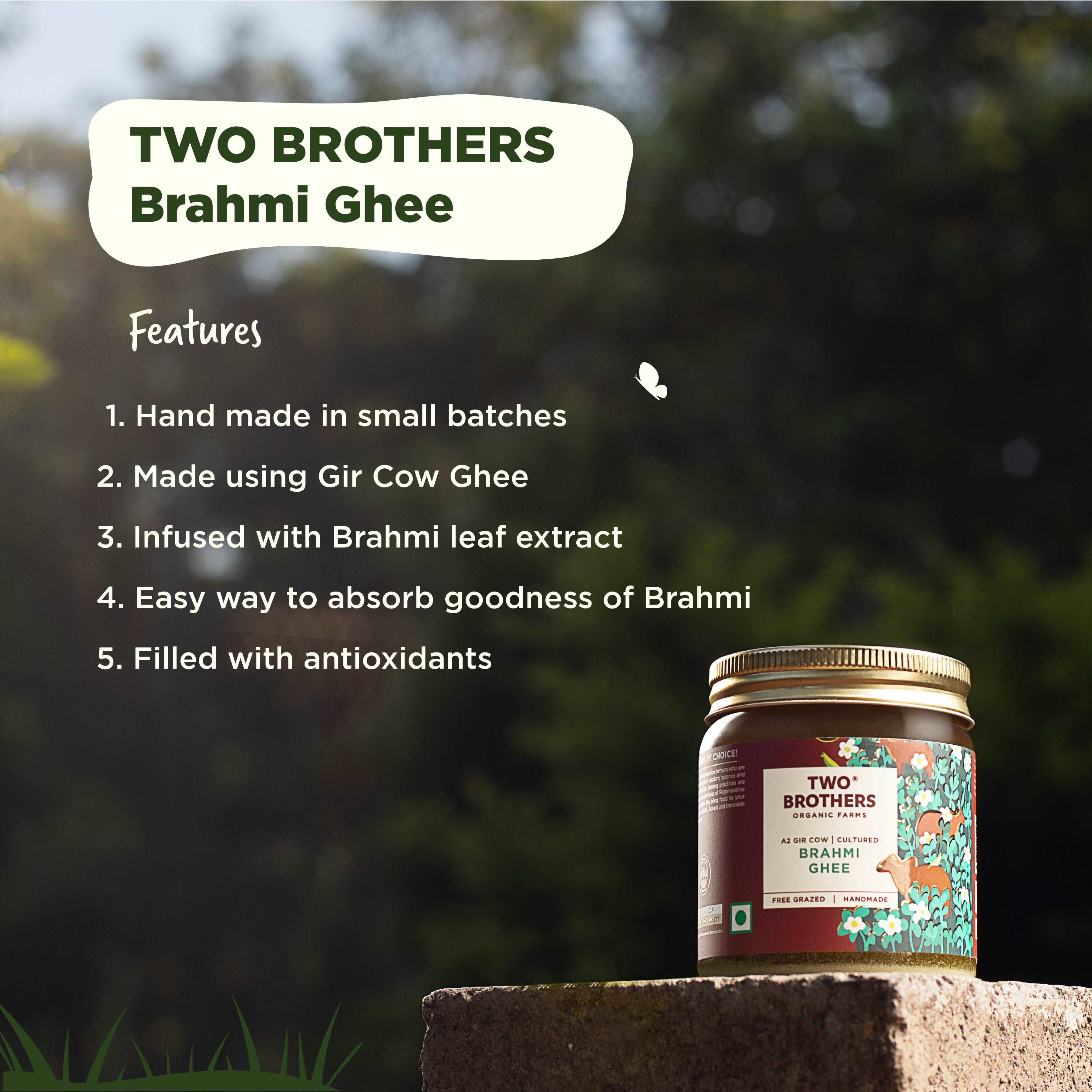 Buy in USA Brahmi Ghee Anxiety Healing Online Best Price