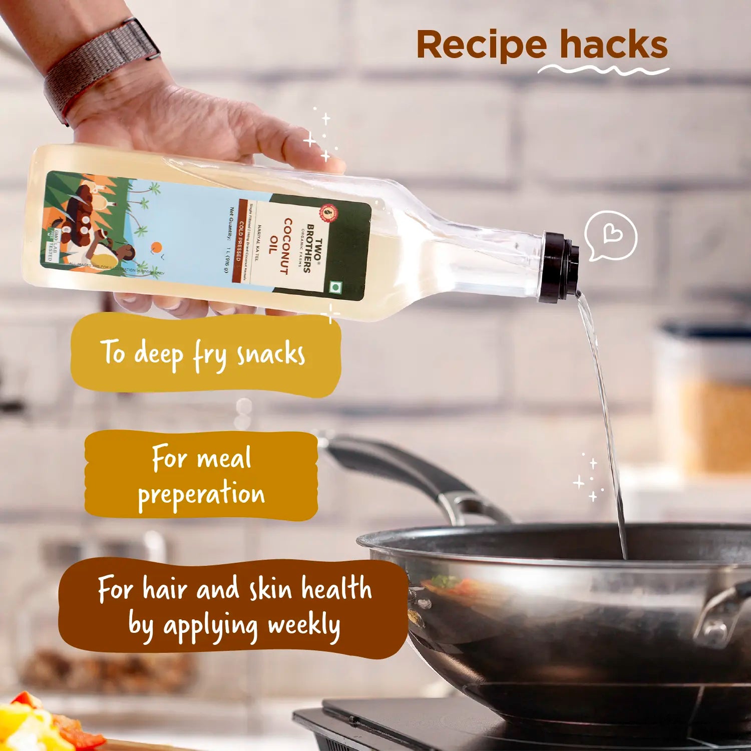 Cold-pressed Coconut Oil