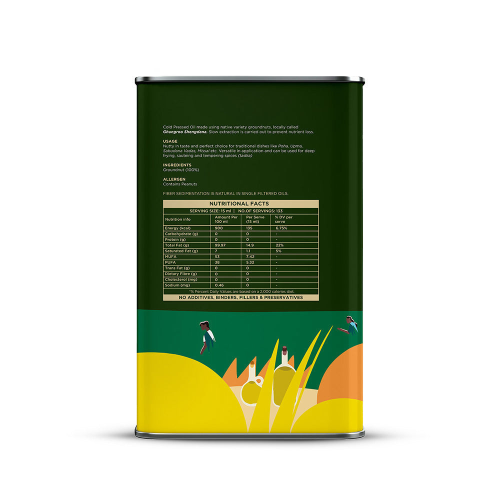 Cold-pressed Peanut Oil