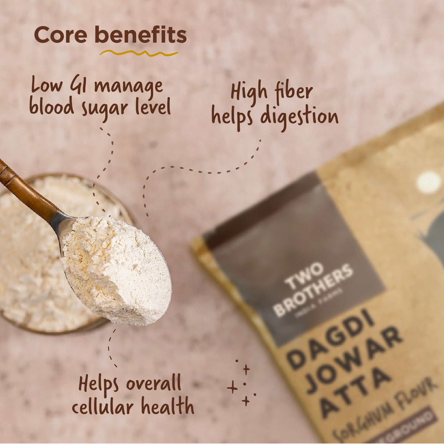 Weight loss Sorghum Flour - Jowar Atta