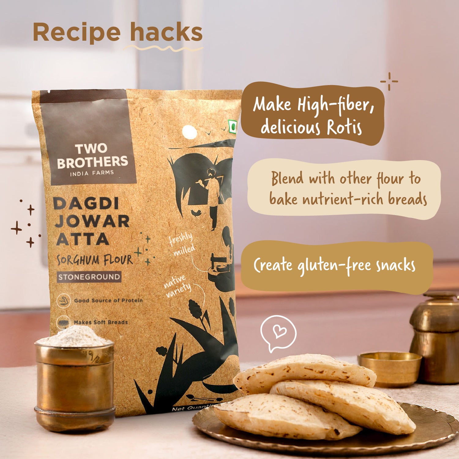 Weight loss Sorghum Flour - Jowar Atta