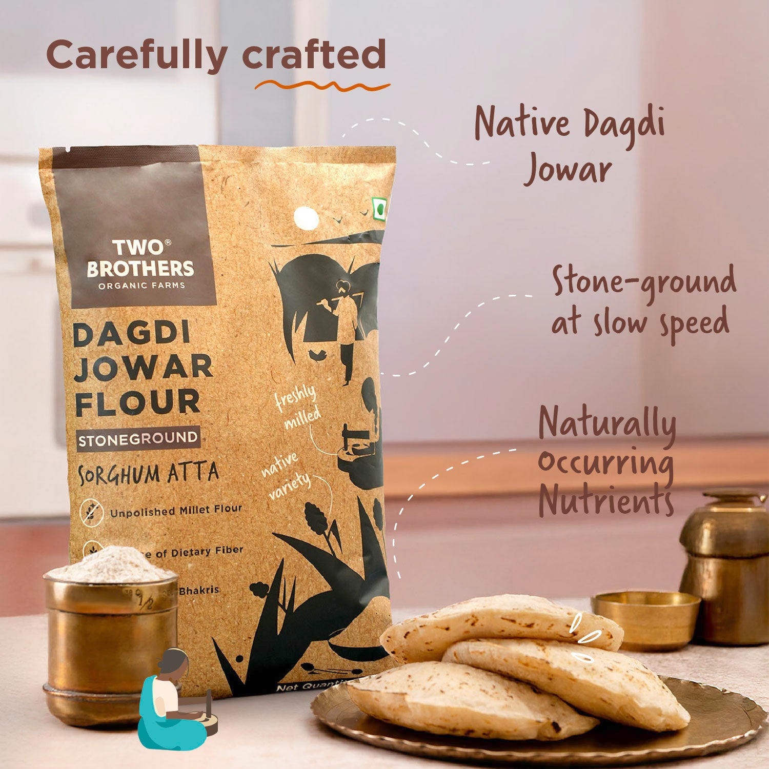 Weight loss Sorghum Flour - Jowar Atta