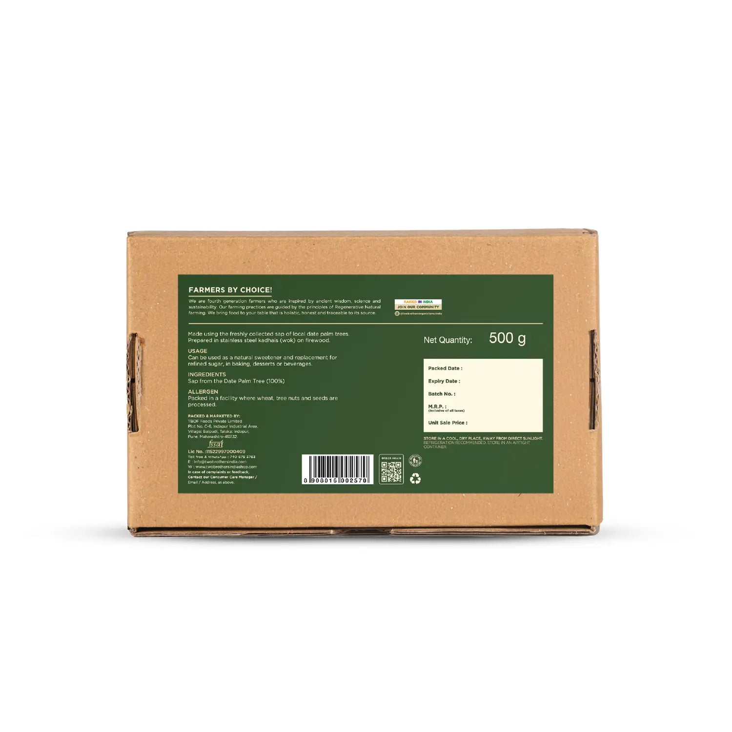 Date Palm Jaggery Solid, Pure Date Palm Sap