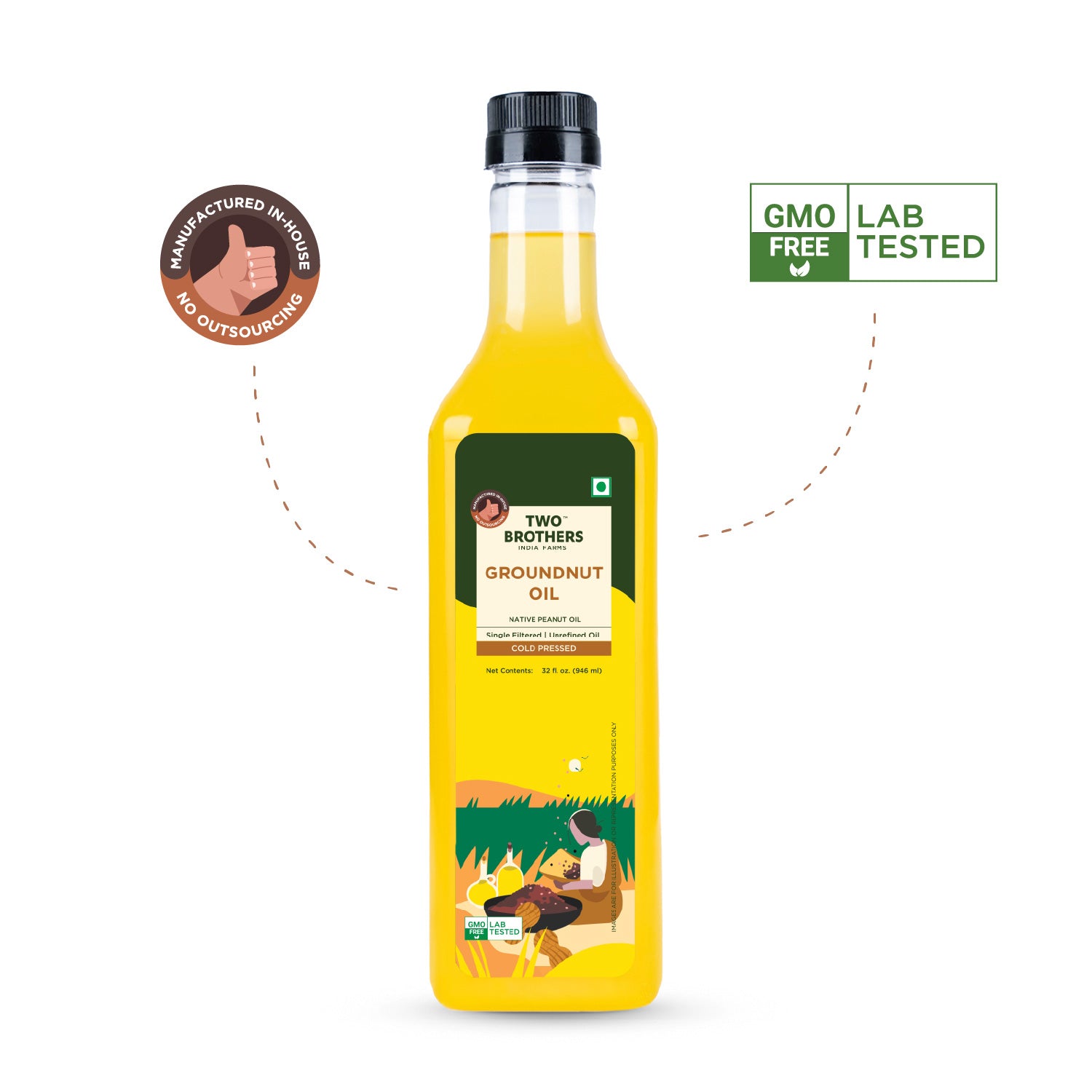 Cold-pressed Peanut Oil
