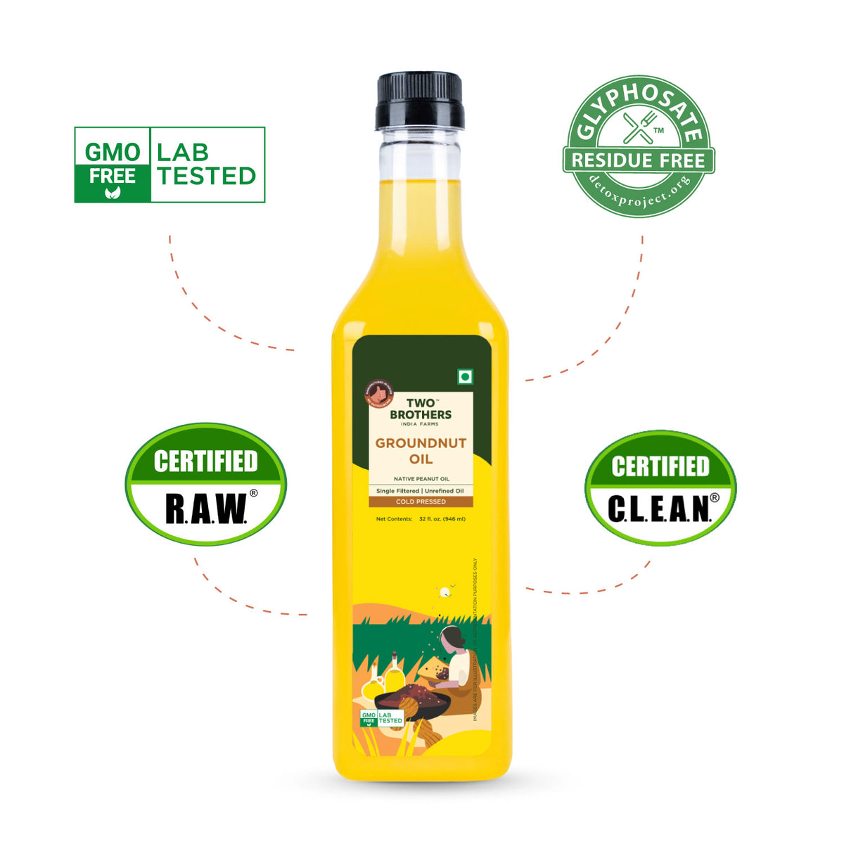 Cold-pressed Peanut Oil