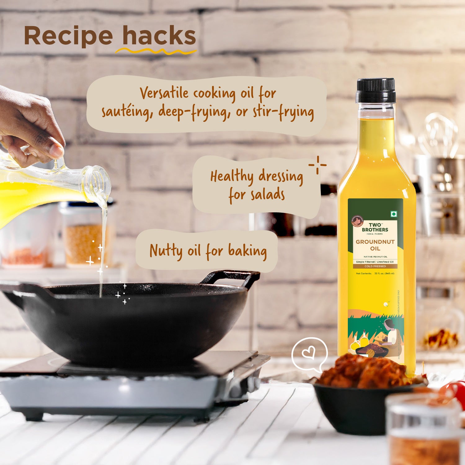 Cold-pressed Peanut Oil