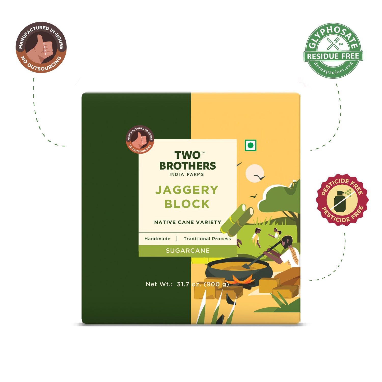 Sugarcane Jaggery Block