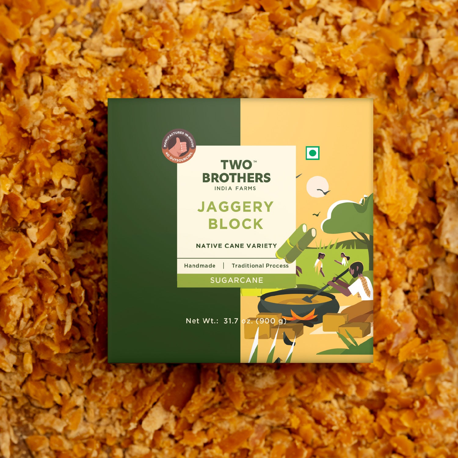 Sugarcane Jaggery Block