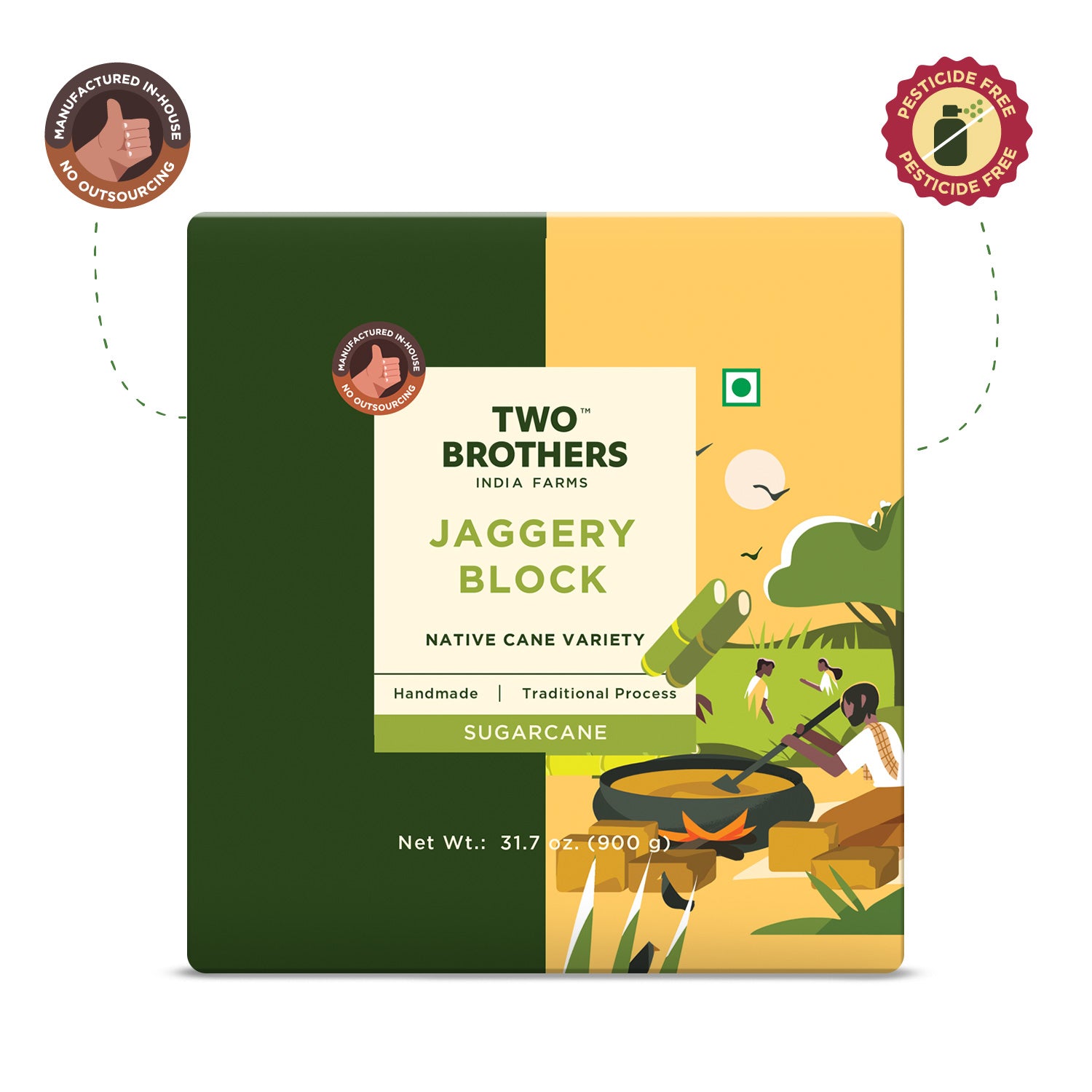 Sugarcane Jaggery Block