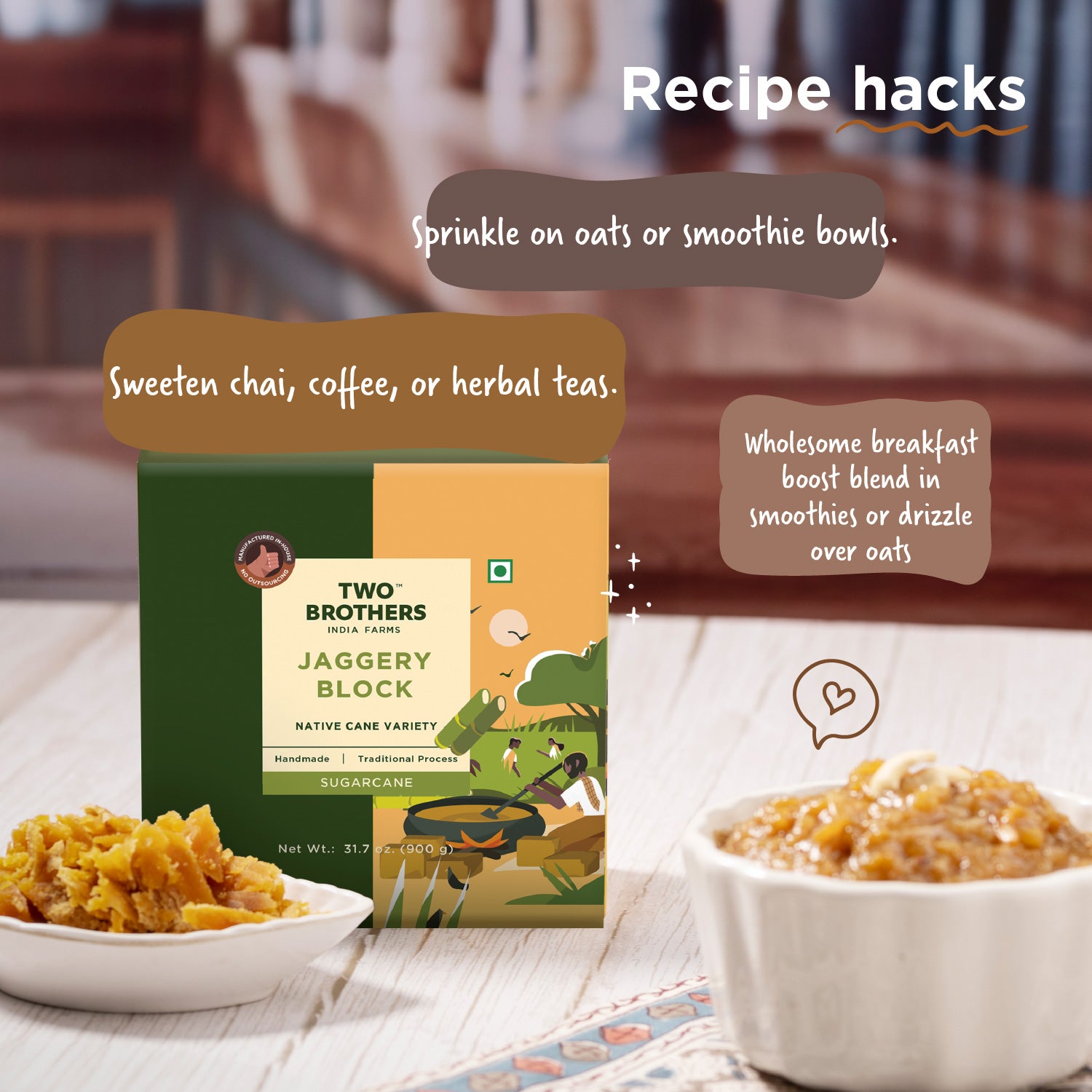 Sugarcane Jaggery Block