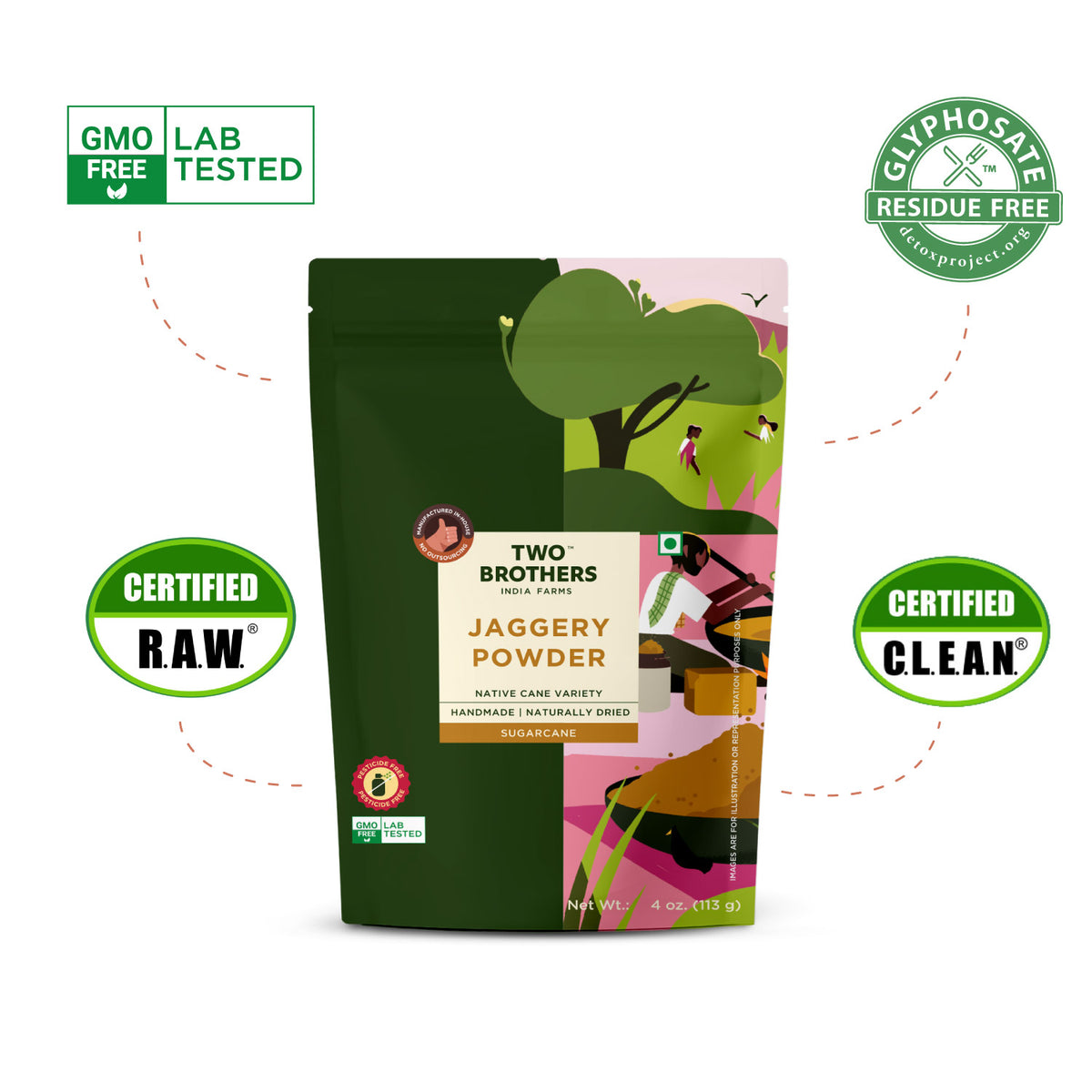 Unprocessed Natural Jaggery Sweetener