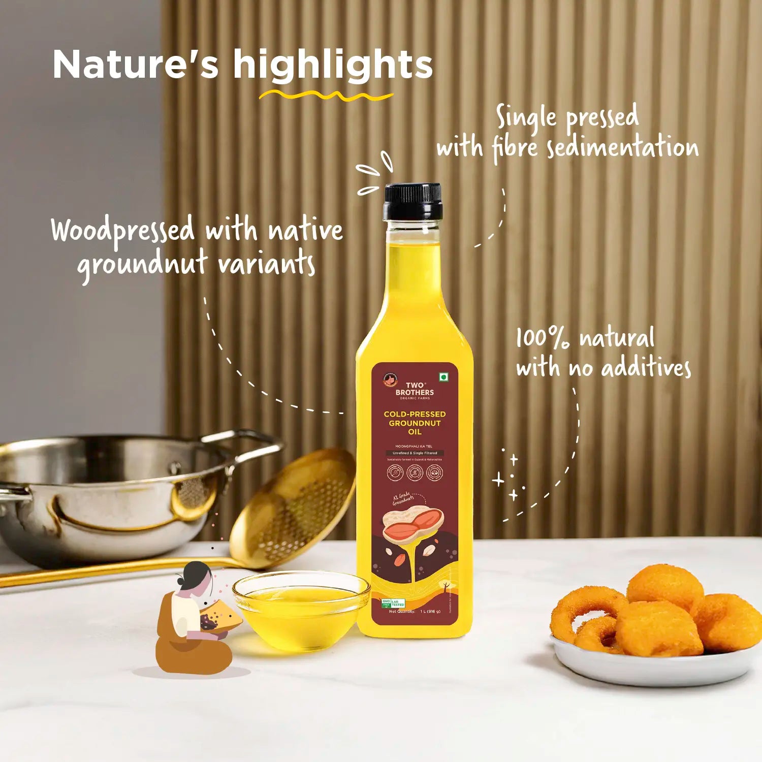 Cold-pressed Peanut Oil