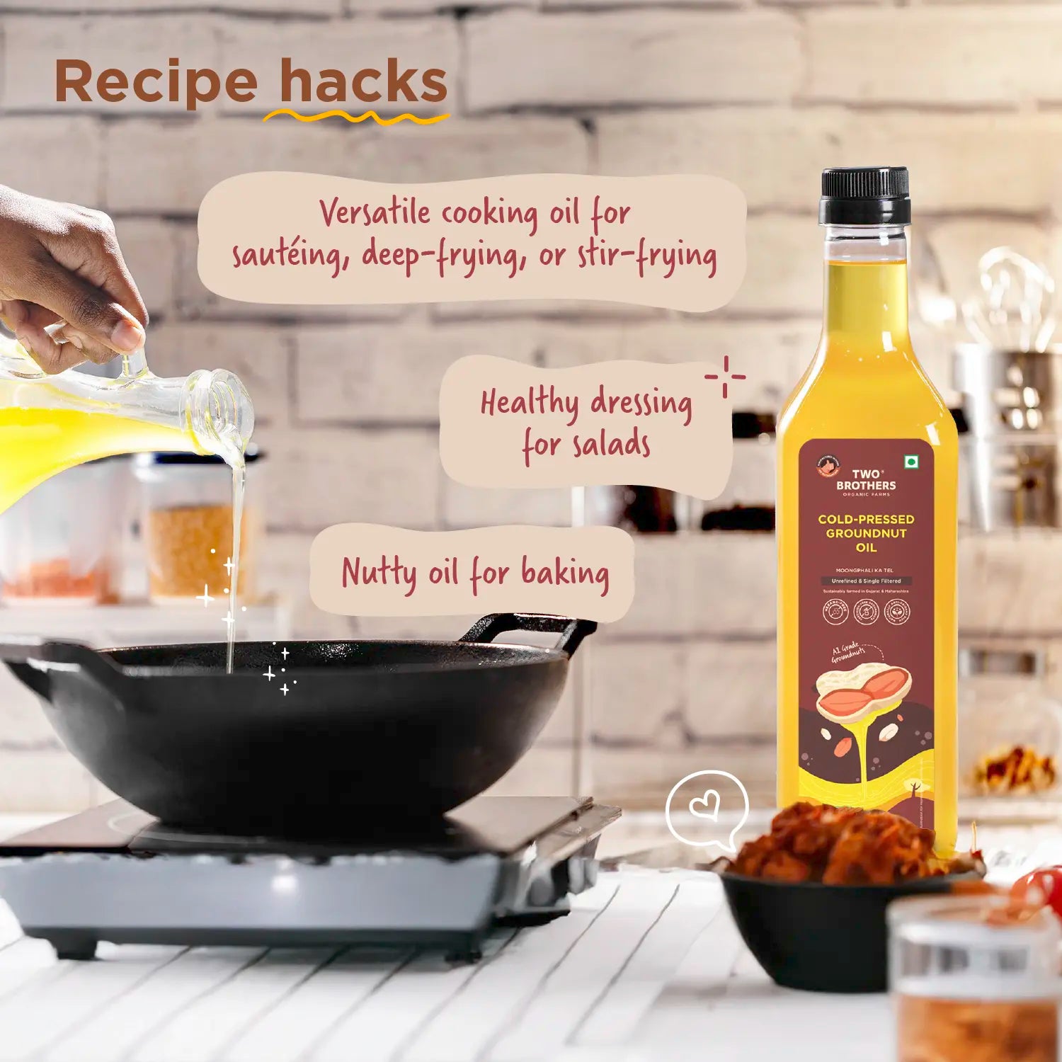 Cold-pressed Peanut Oil