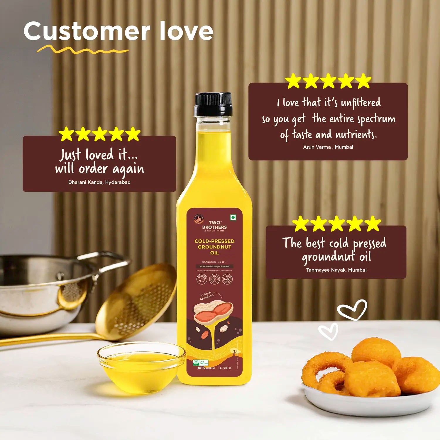 Cold-pressed Peanut Oil