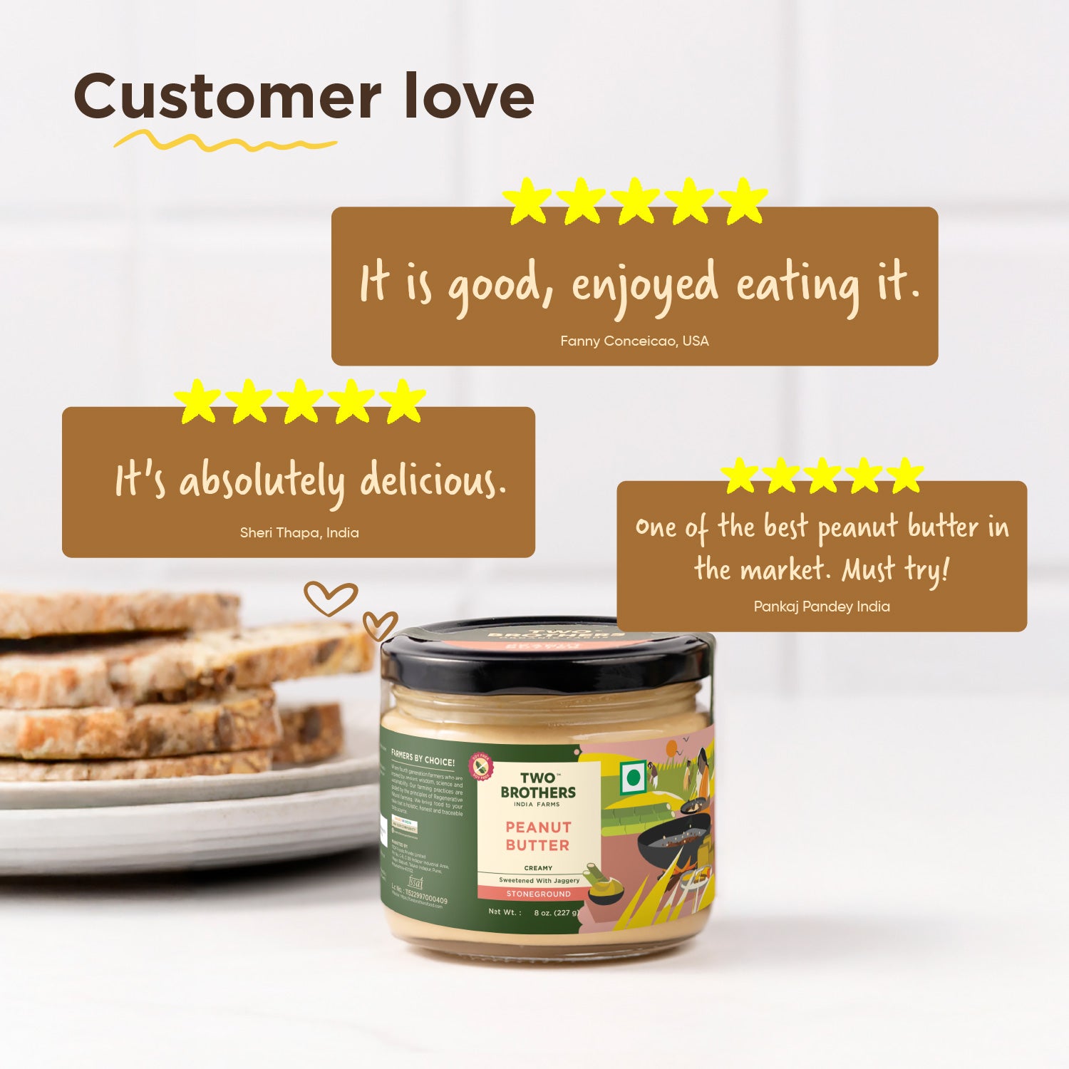 Peanut Butter Creamy with Jaggery