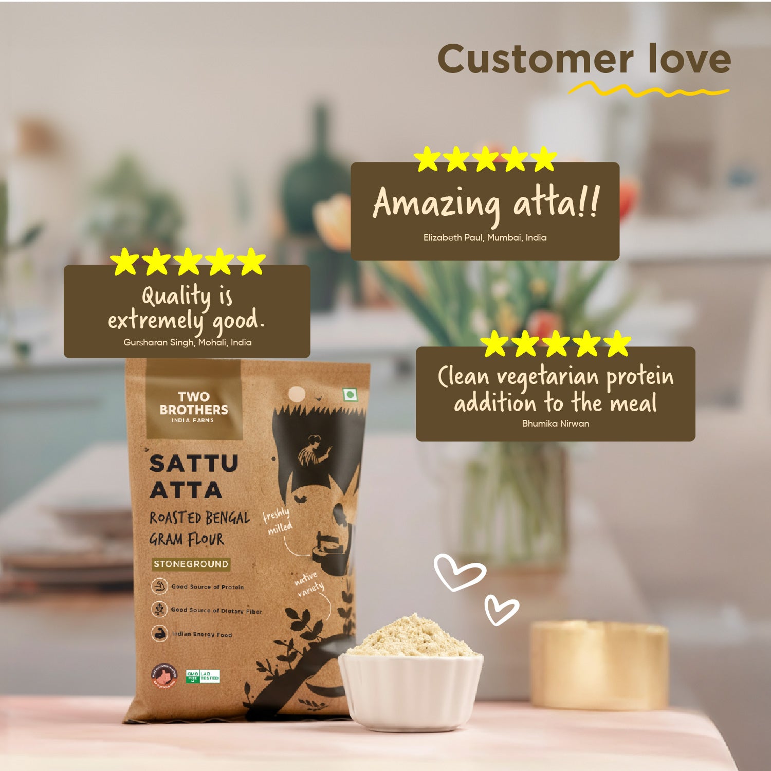 Protein Rich Flour (Sattu Atta)