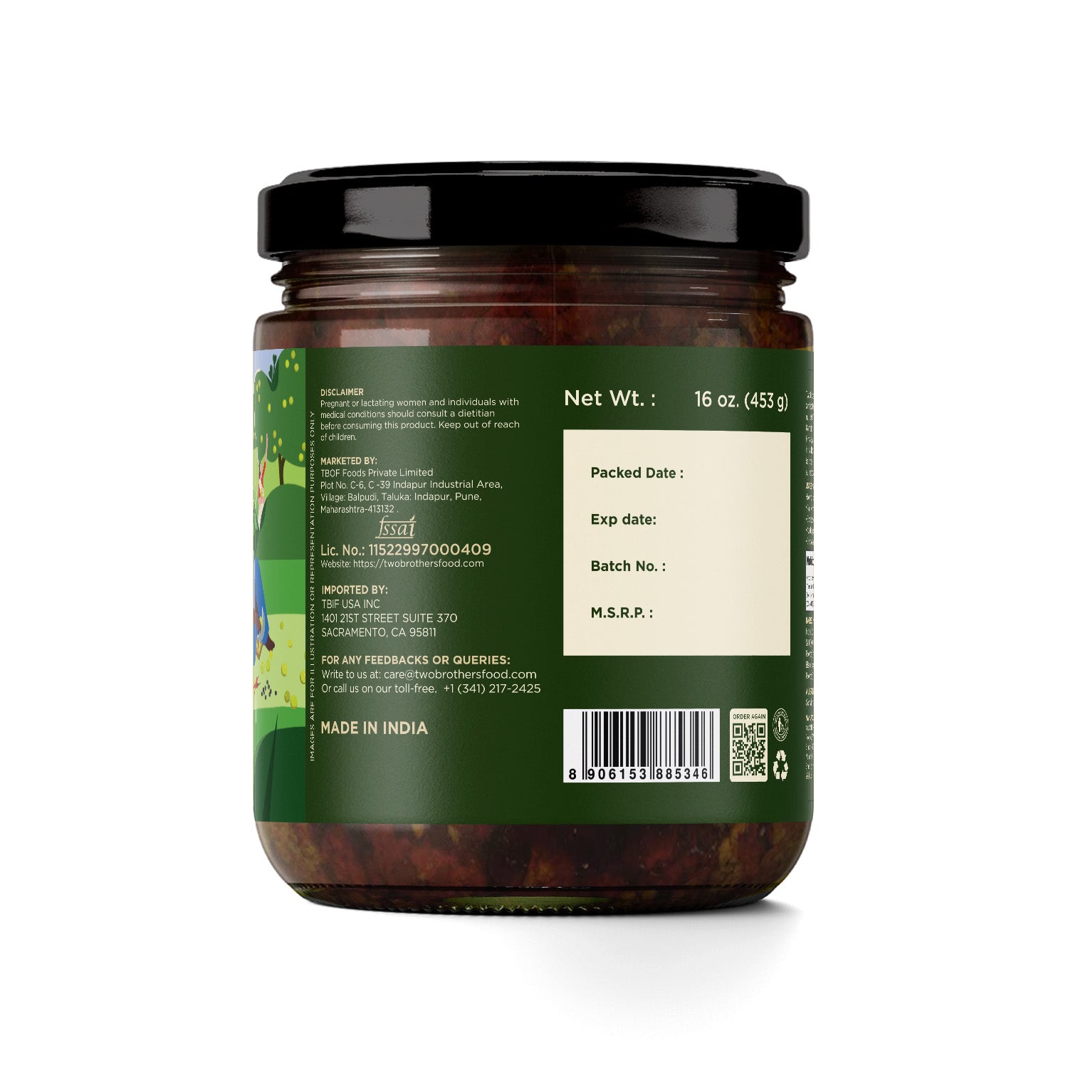 Spicy Amla Pickle