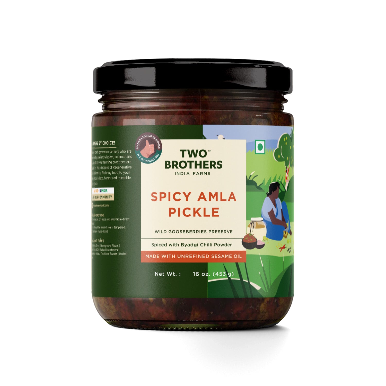 Spicy Amla Pickle