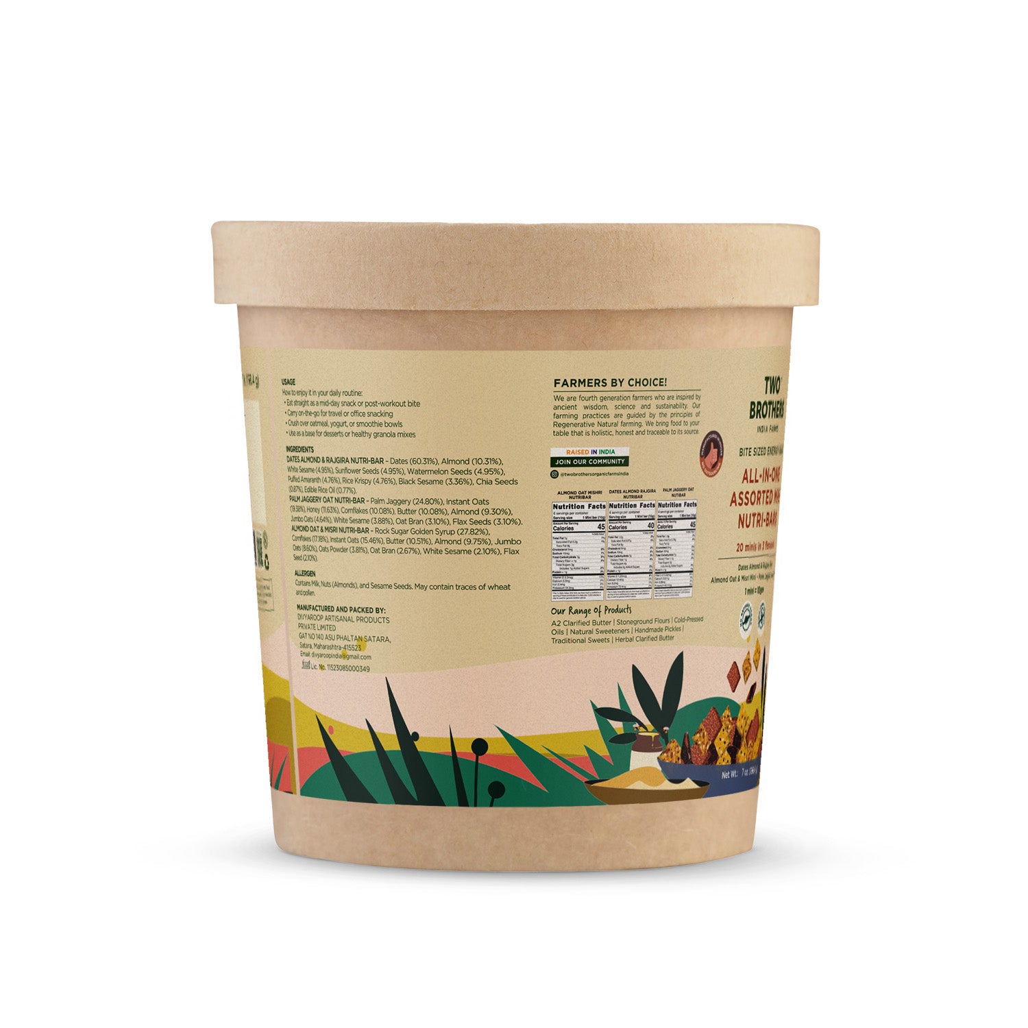 20 Healthy Nutri Bars (Bite Sized)