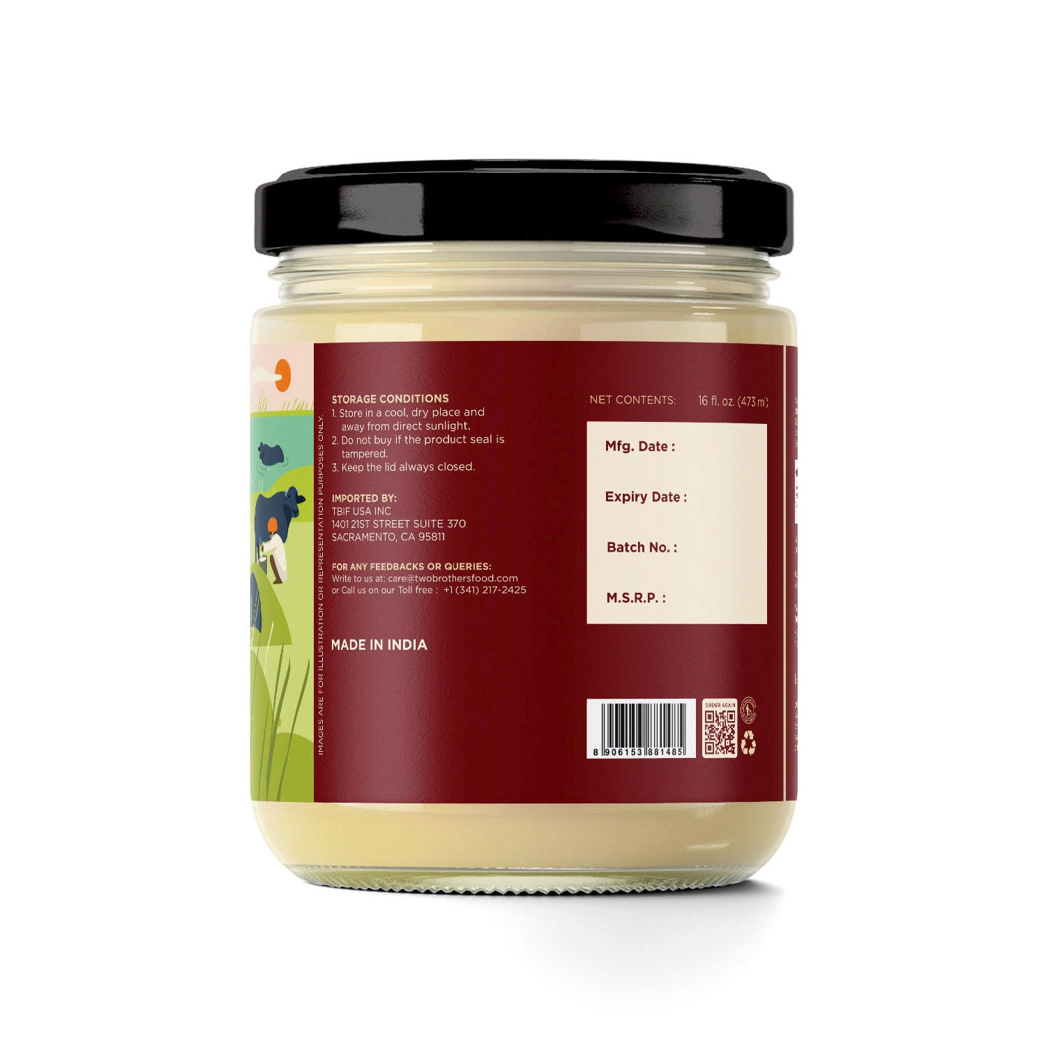 A2 Cultured Buffalo Ghee
