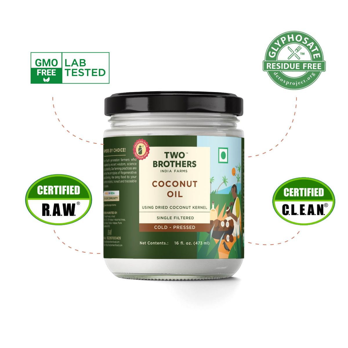 Cold-pressed Coconut Oil