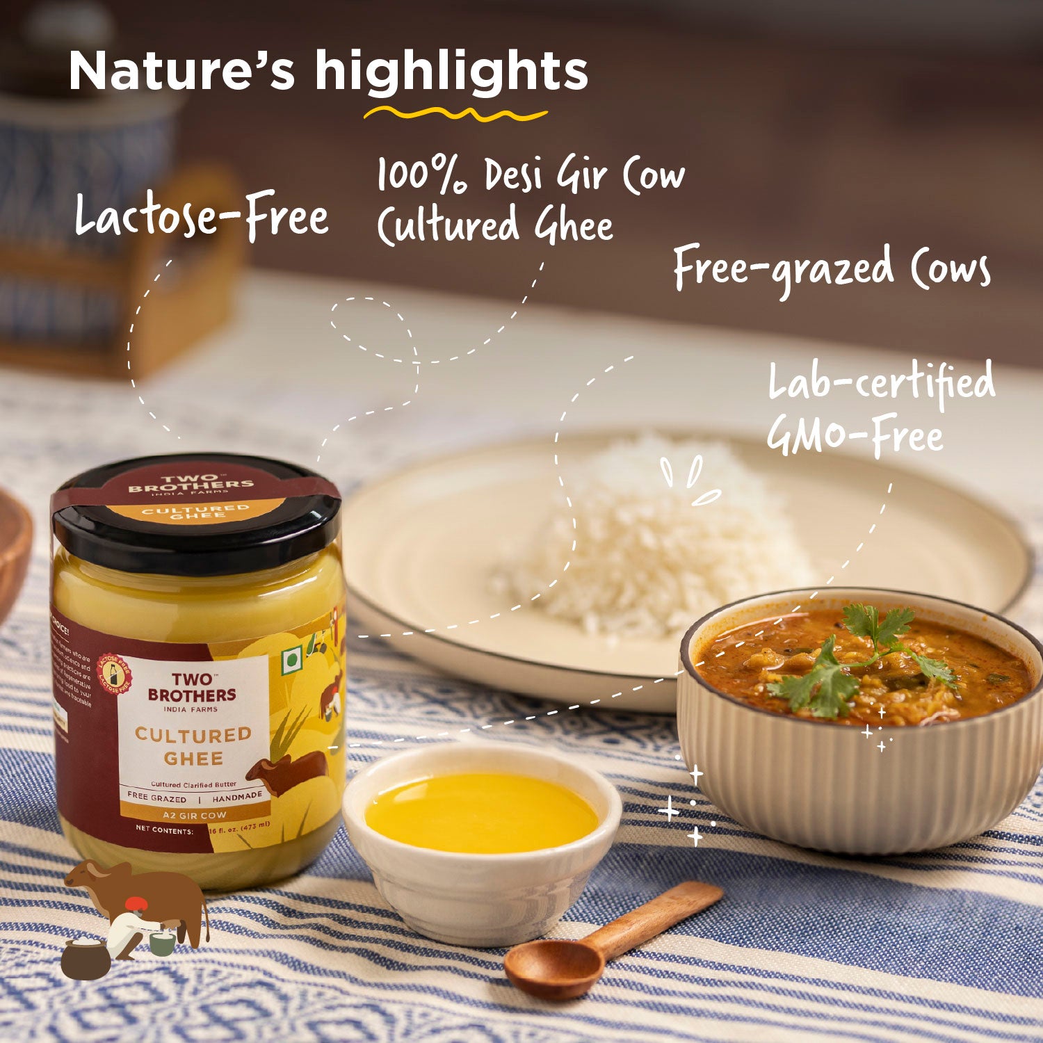 A2 Gir Cow - Cultured Ghee