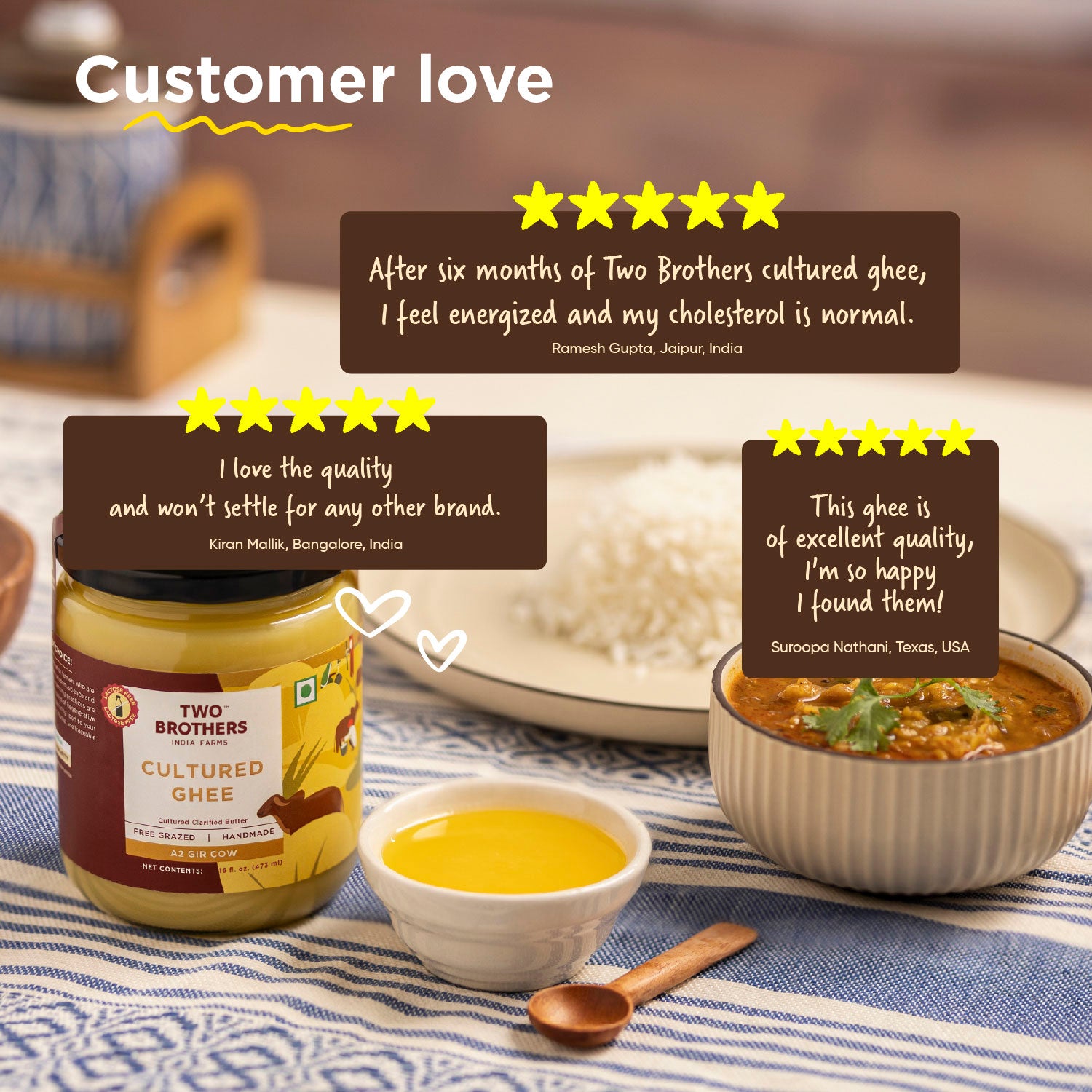 A2 Gir Cow - Cultured Ghee