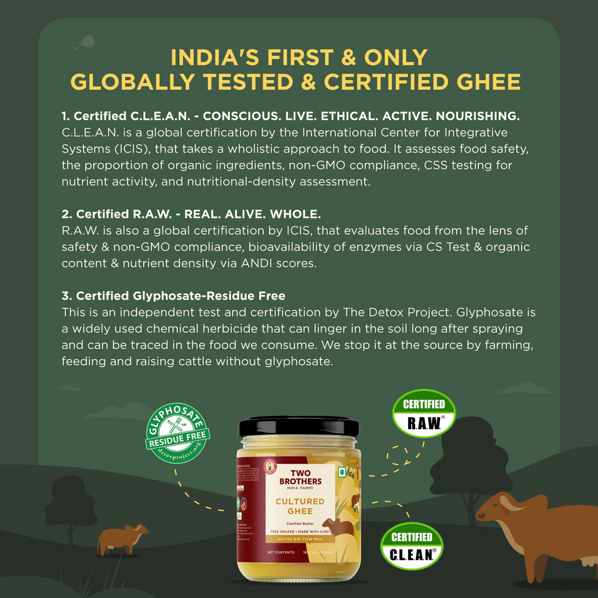 Desi Gir Cow Cultured Ghee