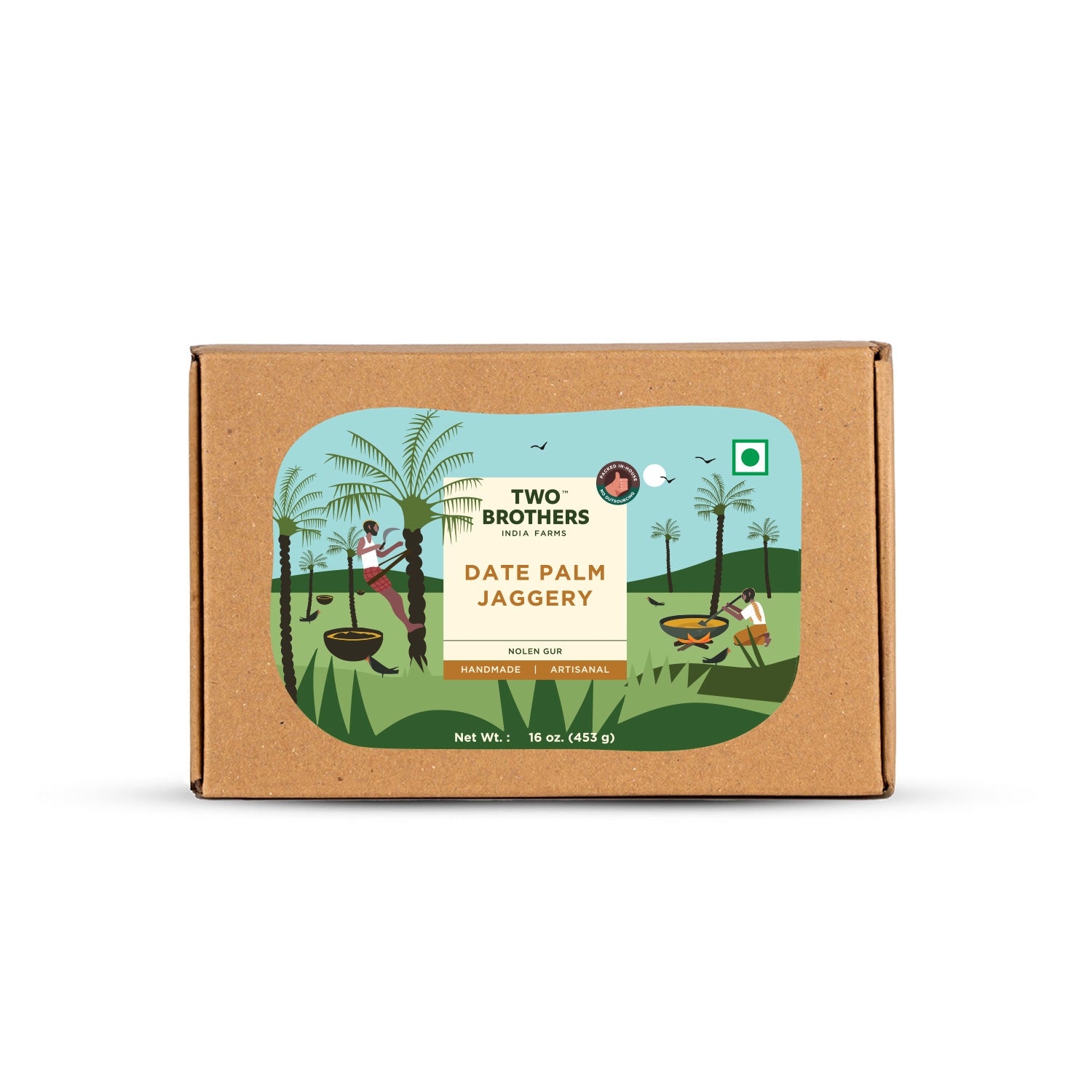 Date Palm Jaggery Solid, Pure Date Palm Sap