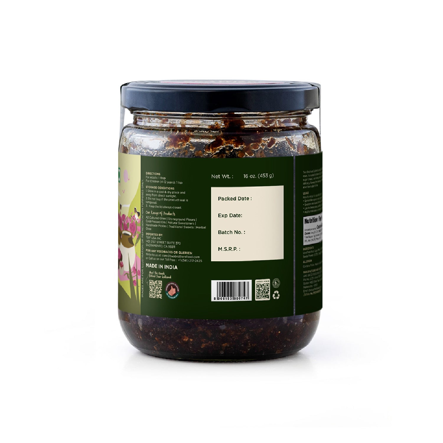 Rose Petal Jam (Gulkand)