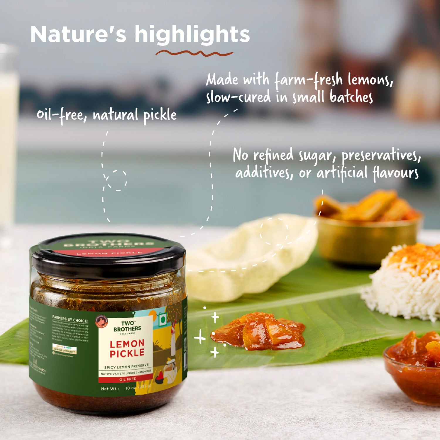 Spiced Lemon Concentrate Pickle (Vitamin- C Rich)