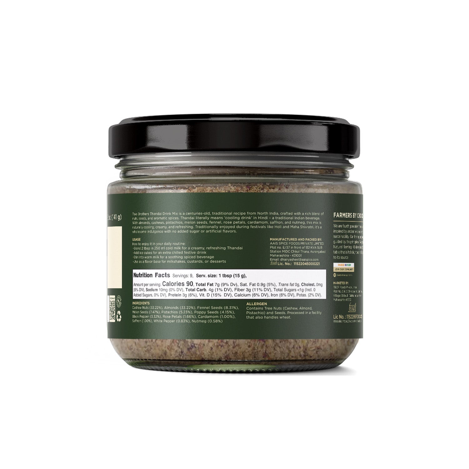 Nutri Nut Cooling Drink (Thandai Mix)