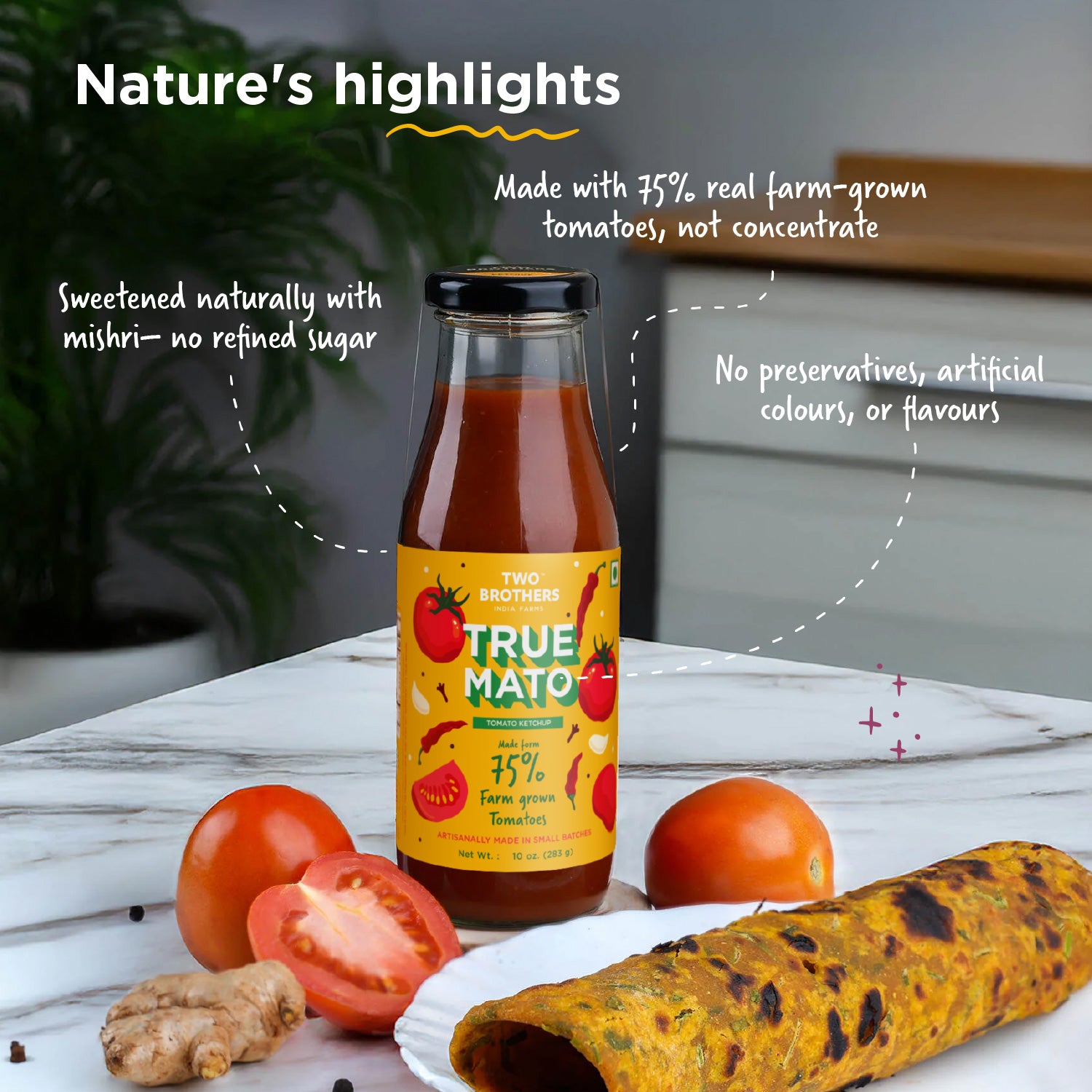 Spicy Tomato Ketchup - 10 oz (283 g)
