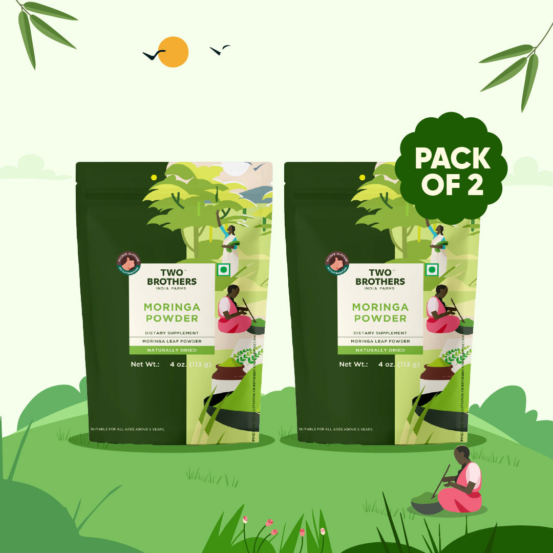 Moringa Powder | Superfood | Chemical & Preservative Free - Lab Tested