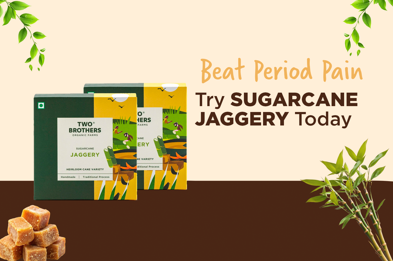 Sugarcane Jaggery for PMS and Cramp Relief