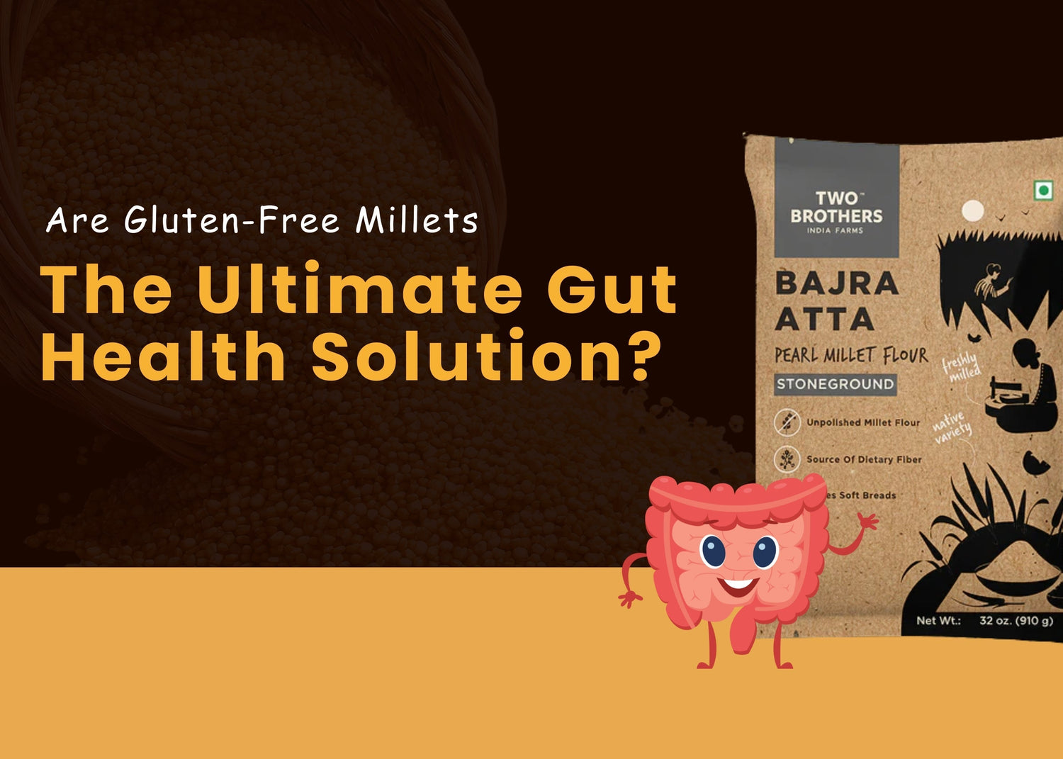 Why Your Gut Needs Gluten-Free Millets For Fiber