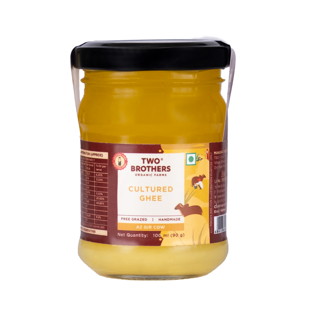 A2 Cow Cultured Ghee - 100ml