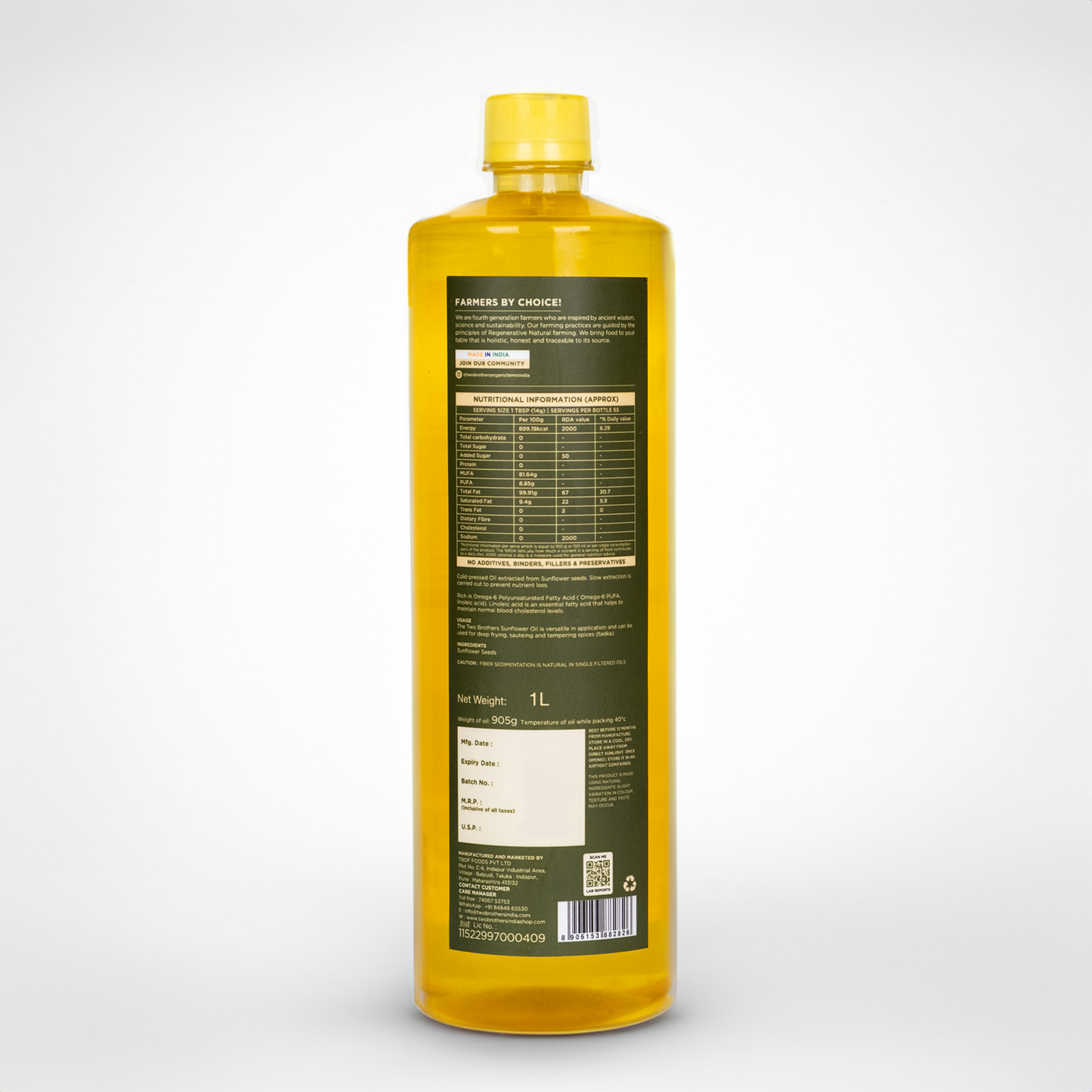 Sunflower Oil I Cold-Pressed