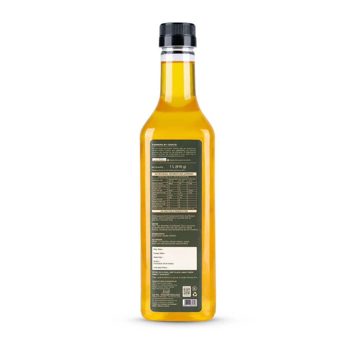 Sunflower Oil I Cold-Pressed