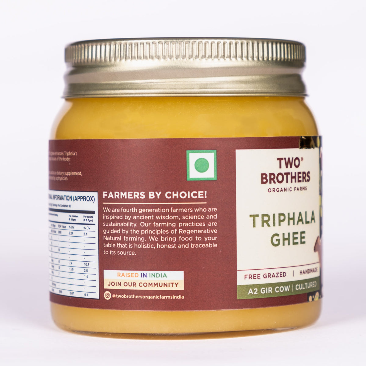 Triphala Ghee | A2 Cultured | Daily Care & Wellness