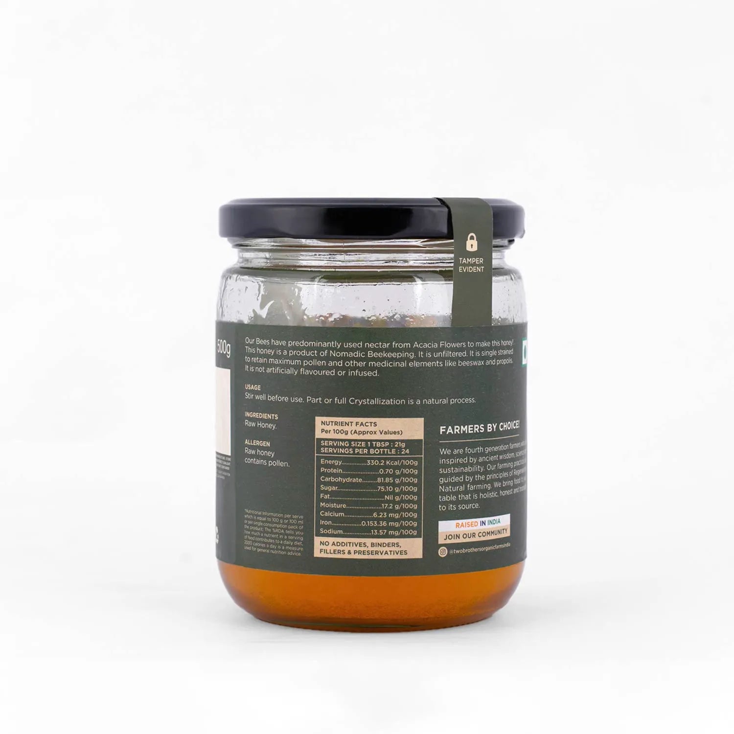 Acacia Honey, Raw Mono-floral Unfiltered