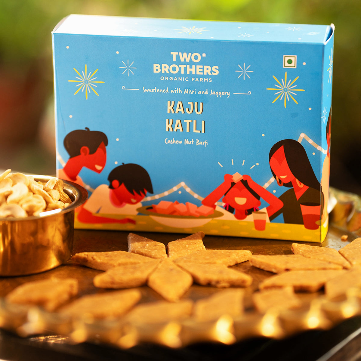 Jaggery Kaju Katli