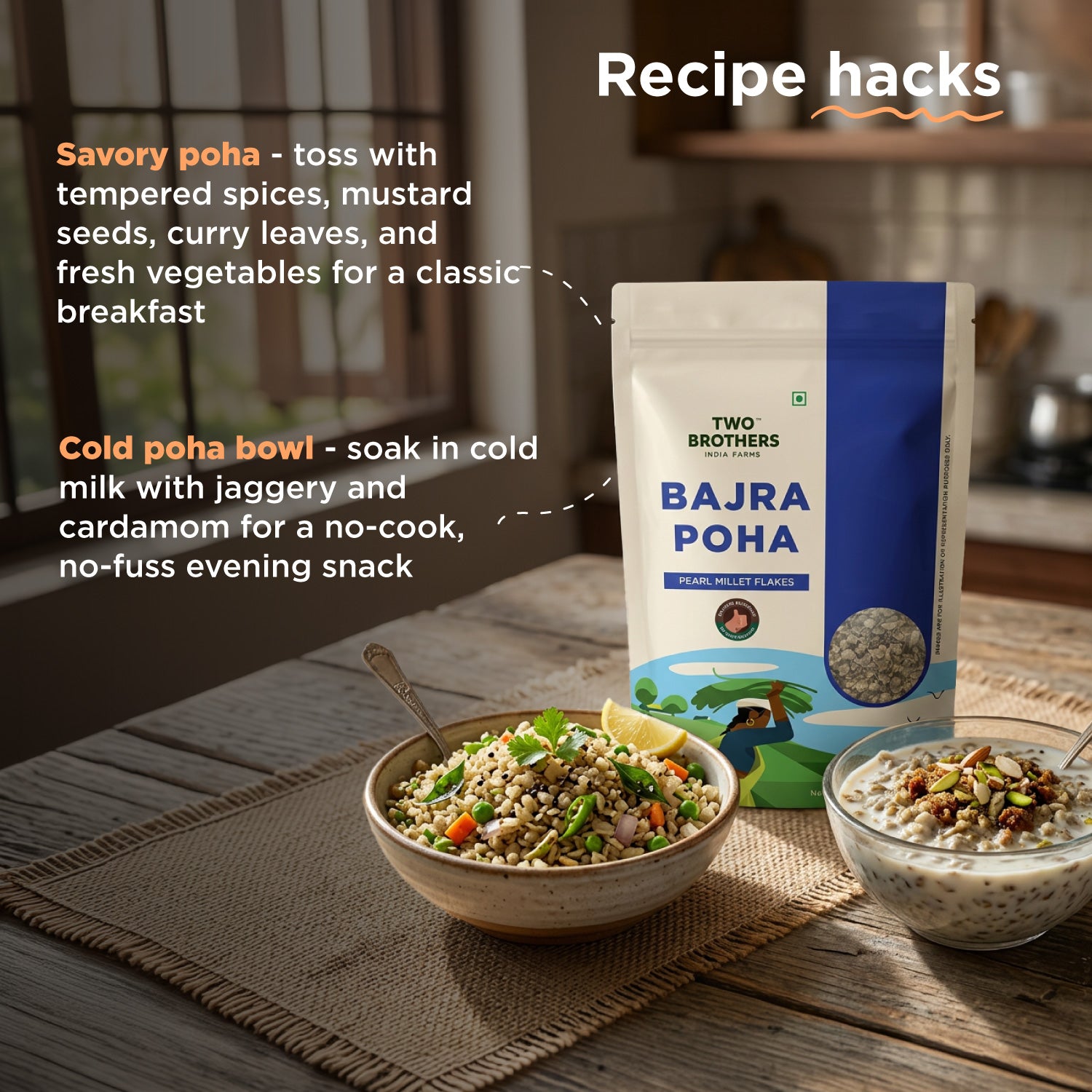 Little Millets Breakfast Flakes (Bajra Poha)