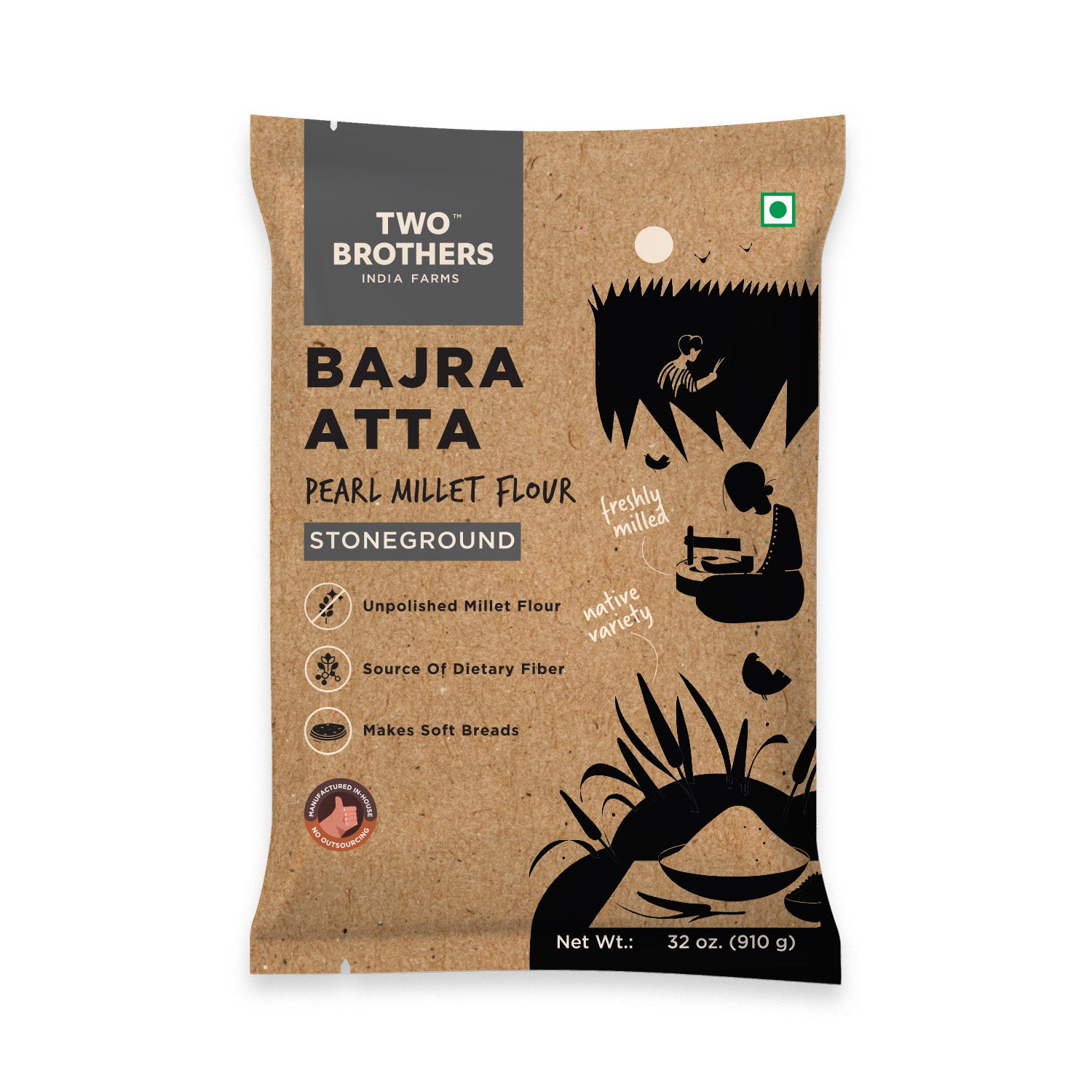 Pearl Millet Flour (Bajra Atta)