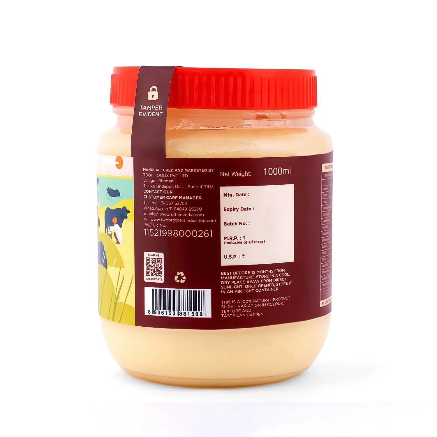 A2 Cultured Buffalo Ghee