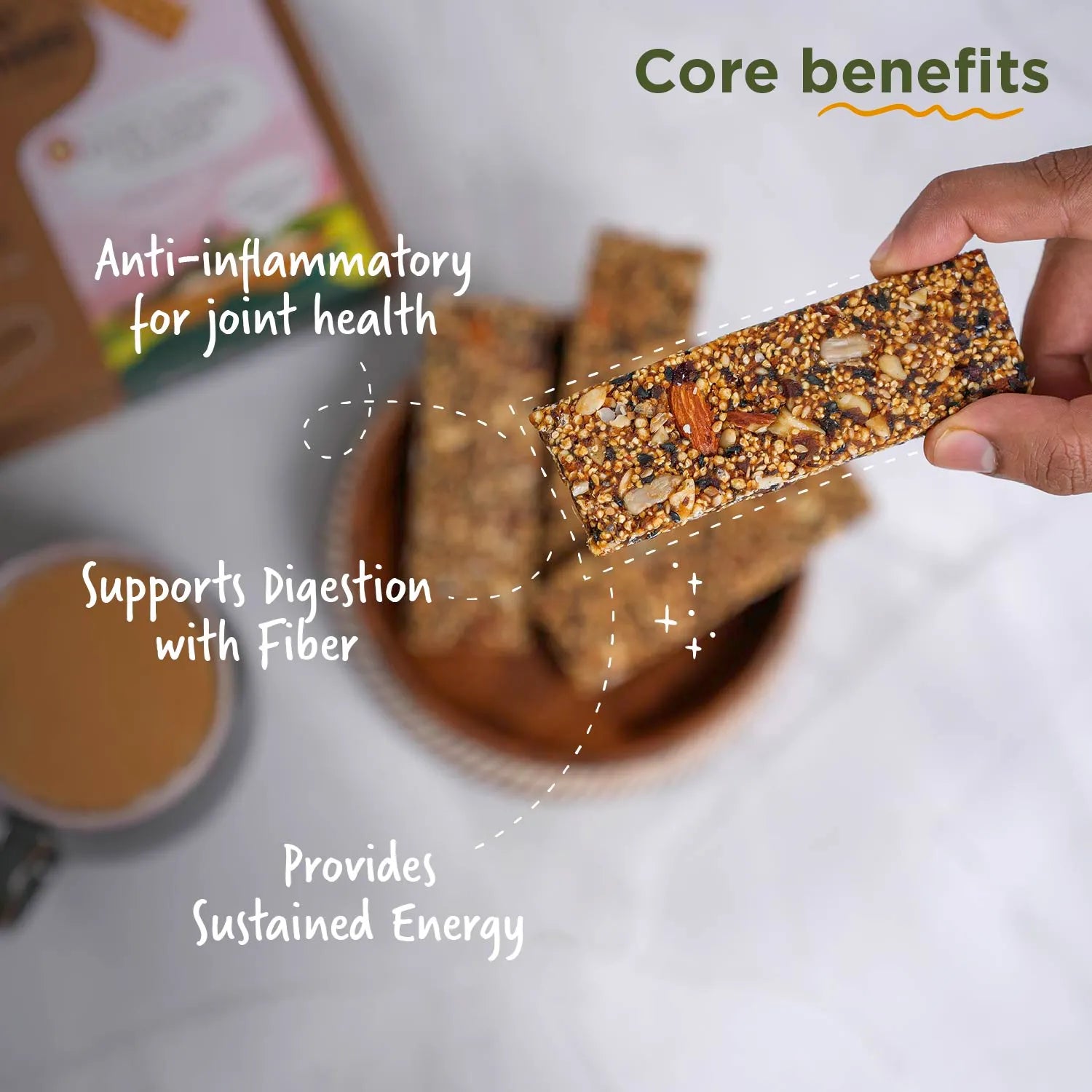Buy Healthy Dates Almond Rajgira Nutri Bar Pack Online